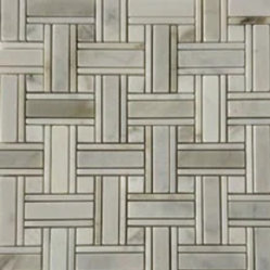 Medici & Co.
Calacatta Marble Basketweave Mosaic Wall & Floor Tile (Set of 4)
