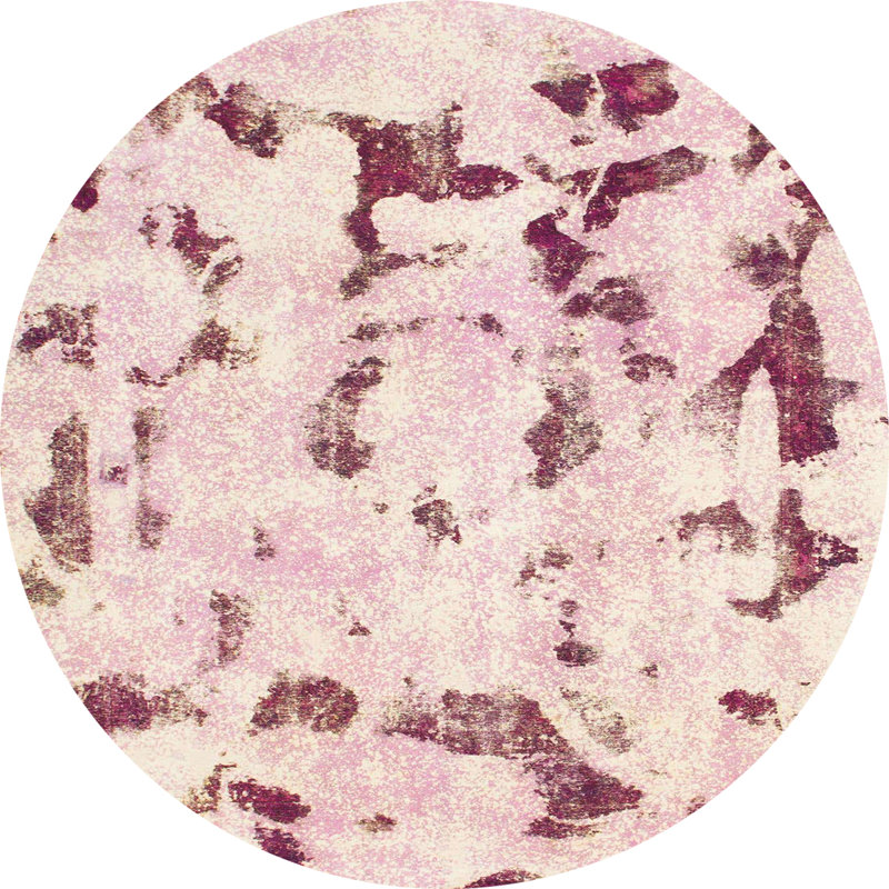 Abstract Indoor Rug, Round 3'