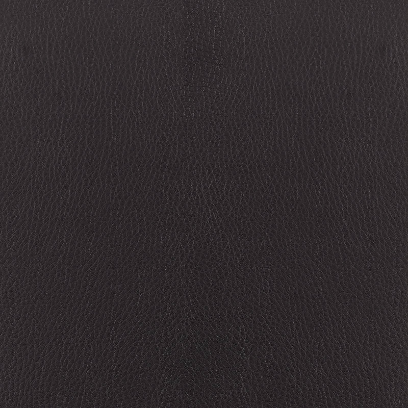 Chaise de bureau pivotante noire et noyer