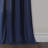 Linen Lace Linen Curtain Pair-1620860046