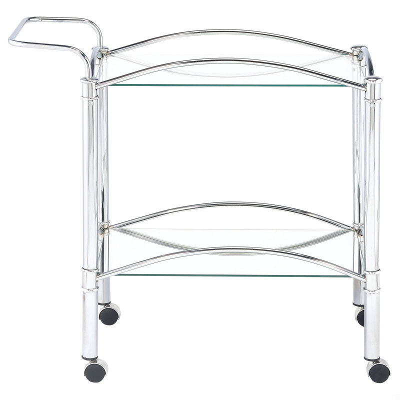 Chariot-bar 2 tablettes