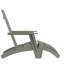 Chaise Adirondack d'extérieur avec repose-pieds Brady-88681429