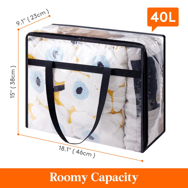 Rebrilliant Polyvinyl Chloride (PVC) Storage Bag, 37.84  quarts