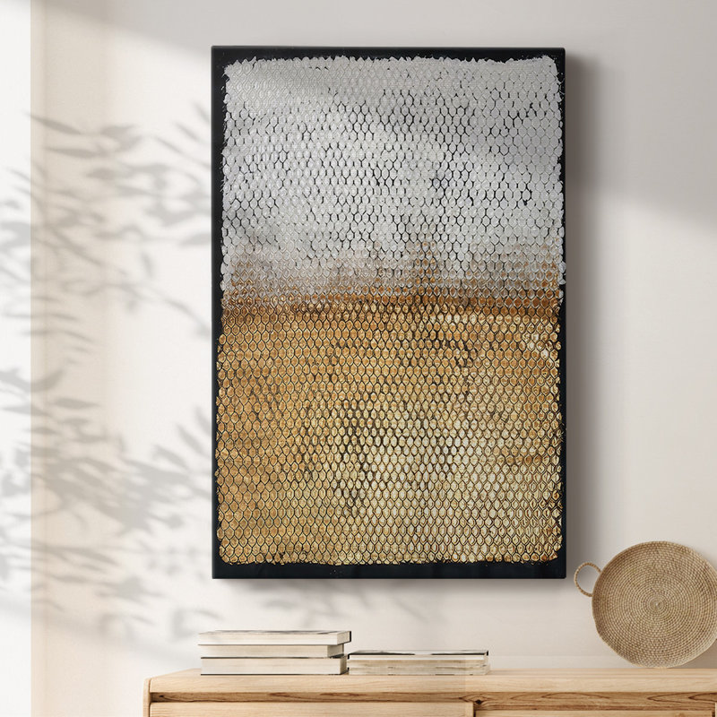 Imprimé albâtre I sur toile, H 36 po x l 24 po