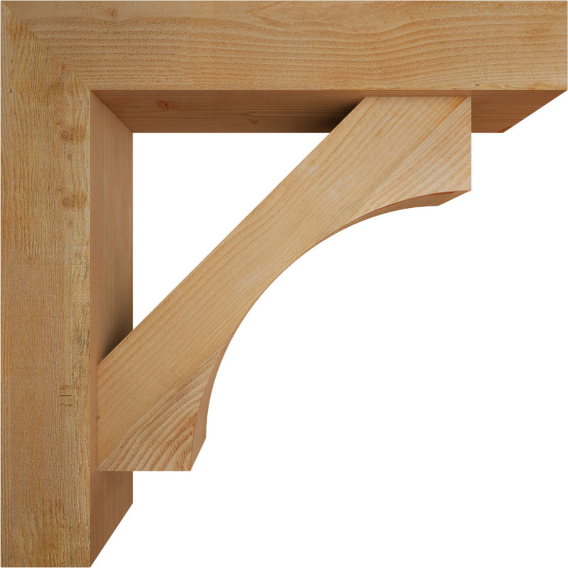 Support Westlake Block avec support décalé, 38 x 38, Sapin Douglas de l 8 po (scié brut)