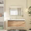 Meuble-lavabo simple 47,2 po avec plateau Tayiah-1345808921
