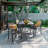 Metal Rectangle Dining Table
