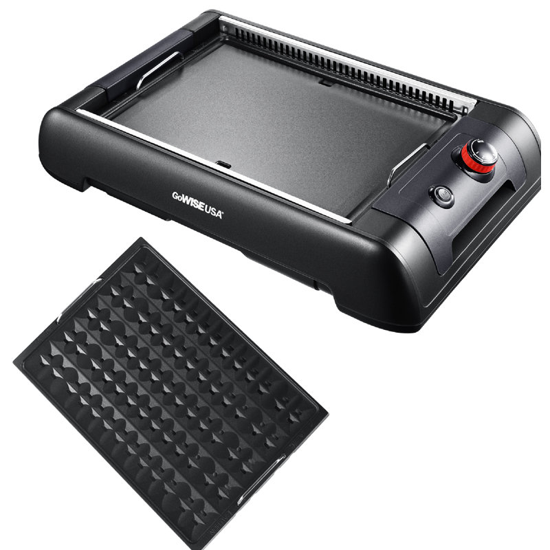 GoWISE USA Electric Indoor Smokeless Grill