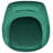 Hallatrow Upholstered Counter Stool with Metal Frame-394853219