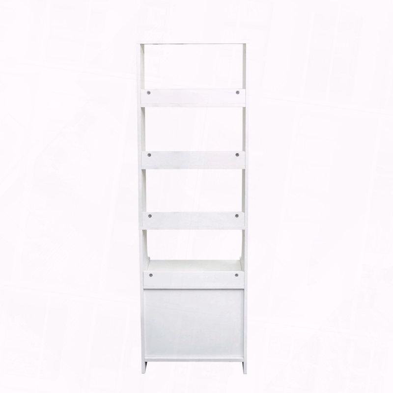 Table de chevet avec rangement pour la nuit, Blanc