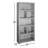 Elleise 79" H Solid Wood Fully Assembled Standard Bookcase