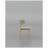 Modern Ash Wood Dining Chairs, Oak Finish