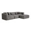 Canapé modulaire rembourré 4 pièces 4 pièces-950514083