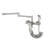 Wall Mount Kitchen Sink Faucet with Side Spray, 2-Hole Kitchen Faucet-105504905