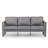 Billy-George 3 Seater Aluminum Sofa-1982233304