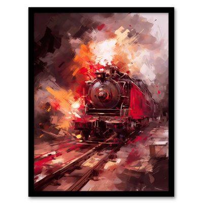 Merick The Jacobite Steam Train - Single Picture Frame Print