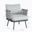Ensemble de 2 fauteuils club en acier, gris-1333026748-1333026751