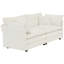 2 Seater And Chair , White Chenille Fabric, Robust Solid Wood Frame, Sponge, Relaxing Living Space , Quality Materials, Seating Experience