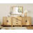 Eaton 3-Piece Modular Sideboard With Drawers & Doors, Weathered Oak Farmhouse Storage Cabinet For Living Room, Dining Room, Or Hallway-1402834883