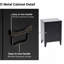 Steel 1 - Door Rectangle Accent Cabinet-1428041615