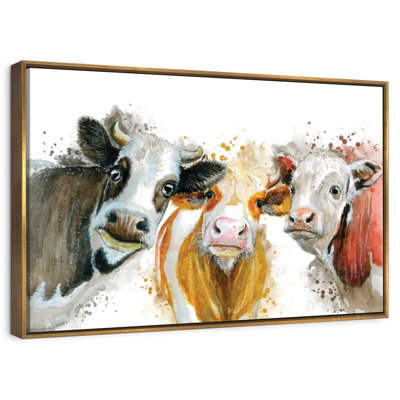 Éclaboussures de vaches