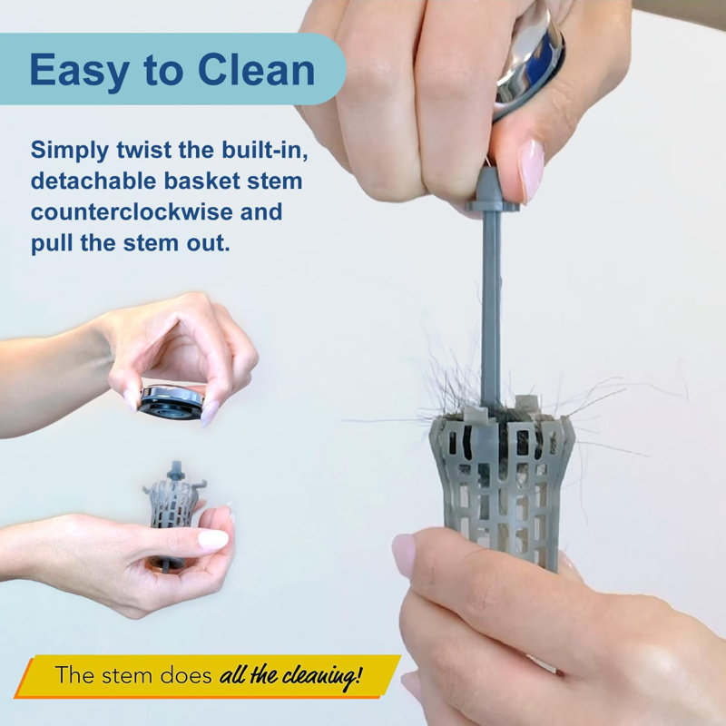 Drain Buddy Basket Strainer Bathroom Sink Drain