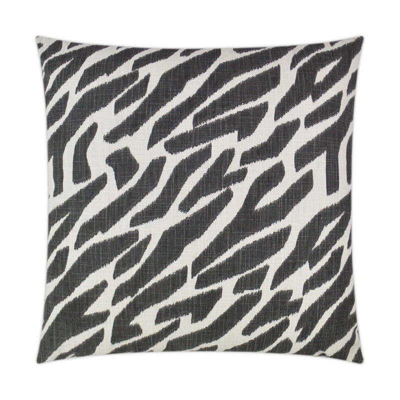Zany Pillow Cover & Insert, Ink, Square 22"
