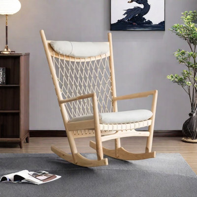 Solid Wood Rocking Chair
