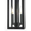 Luminaire suspendu d'extérieur noir 9 po Abby