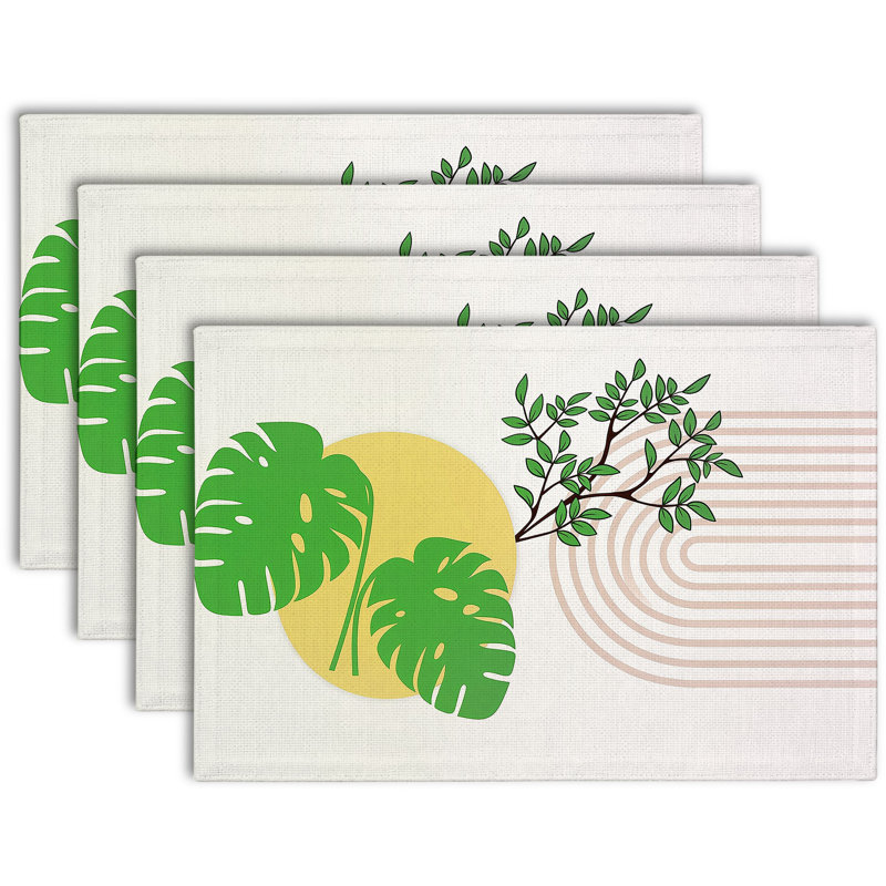 Ensemble de table rectangulaire en polyester