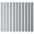 Adjustable Acrylic Slat Wall Panel Kit w/ 4"W Slats-97800229-97800224