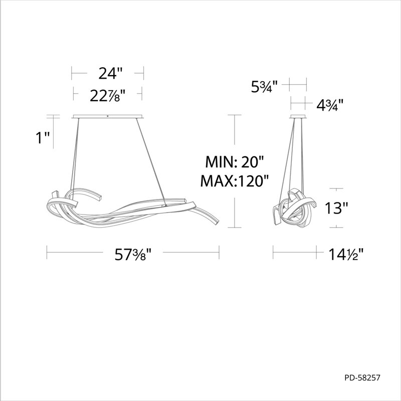 Tidal 1 - Light LED Pendant
