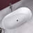 59'' x 29.5'' Freestanding Soaking Acrylic Bathtub Stand Alone Tub-92300962