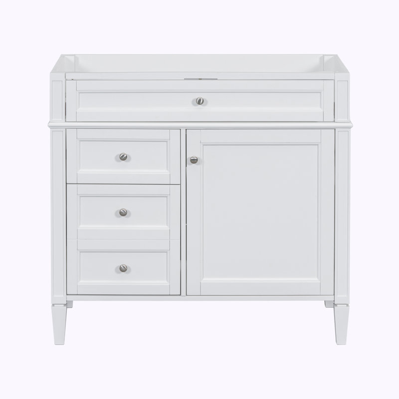 Bases de meuble-lavabo 36 po seulement, Blanc