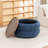 Upholstered Round Storage Ottoman-455693994