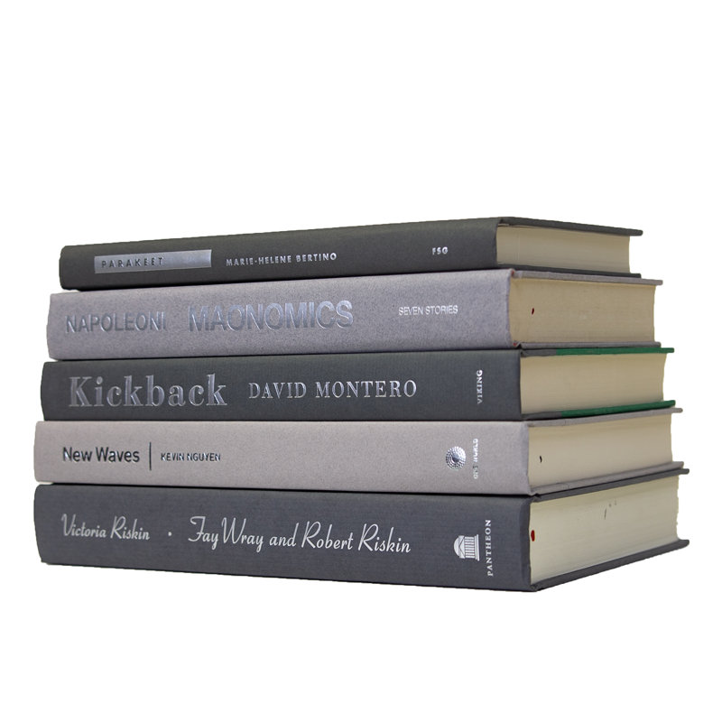 Decorative Books - Granite Book Stack - 5 Grey Books