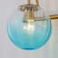 Luminaire de meuble-lavabo moderne à 3 lumières avec abat-jour en verre nervuré-1410920101