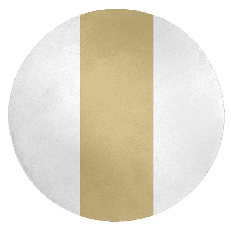 Tapis gold area, Rond 5 pi