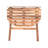 Bistro Table OSIGO 44 cm 70 cm Brown