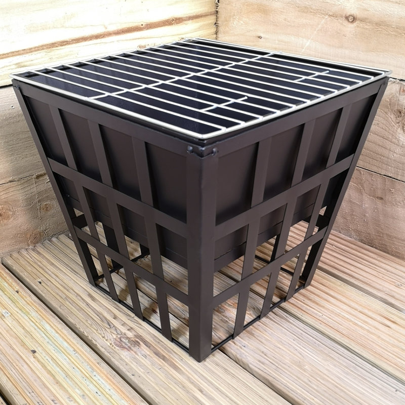 Samuel Alexander Rectangle Smokeless Fire Pit