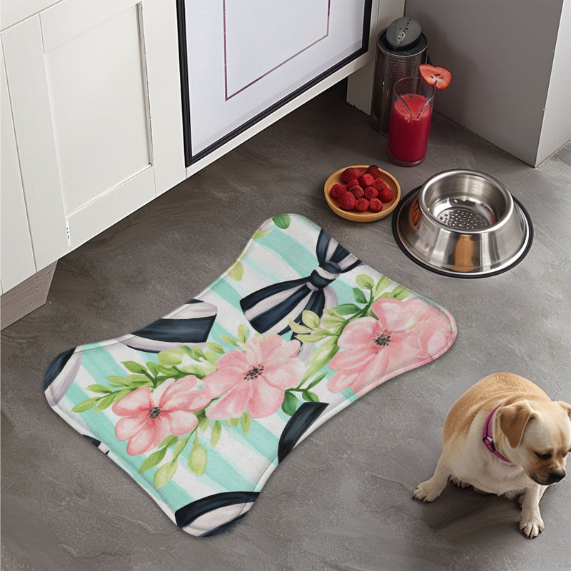 Tapis d'alimentation en os à rayures - 1 pièce