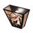 Yolanda Steel Flush Mounted Sconce
