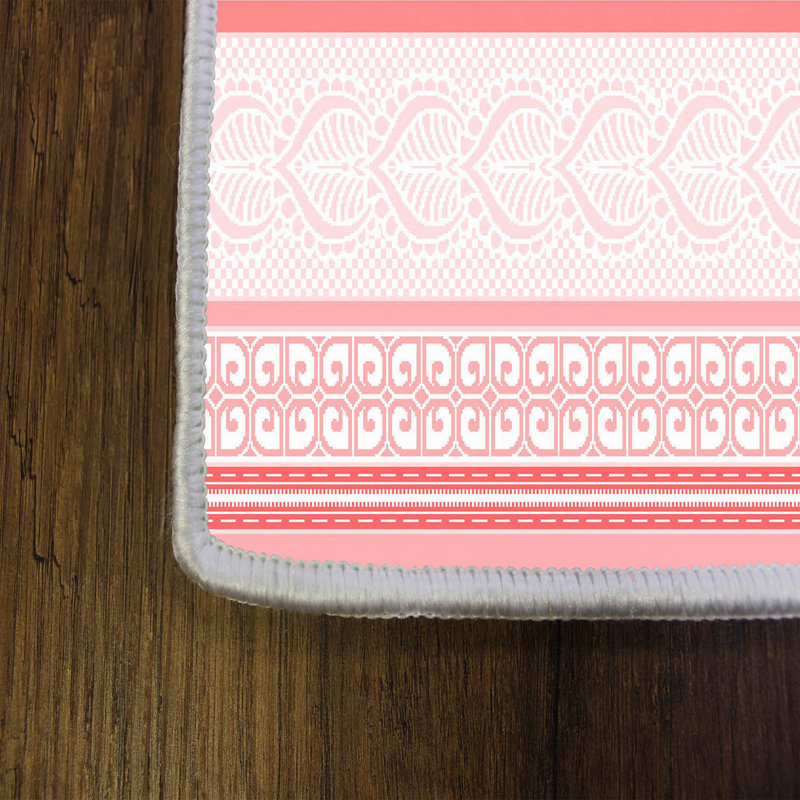 Tapis tissé élégant, 5,6 x 7,5 pieds, 100% polyester, hauteur des poils de 0,3 po | Pois antibactérien, feutre en PVC antidérapant, lavable à la machine | Impression 3D numérique, durable et facile à entretenir - parfaite pour n'importe quelle pièce