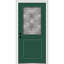 Porte d'entrée pré-montée en fibre de verre 1/2 panneau Grace Grace-254507254-254507235-254507263