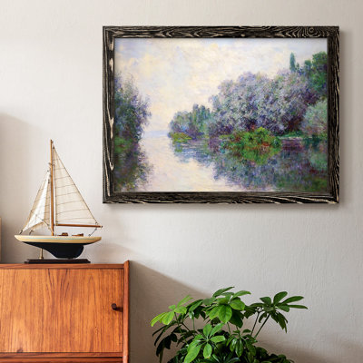 «La seine près de Giverny 02, 1885», reproduction d'art sur toile
