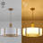 5 - Lights Dimmable Drum Chandelier-473918398