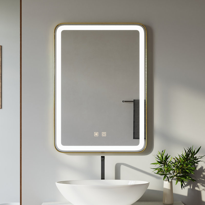 Aluminium Rectangle Wall Mirror