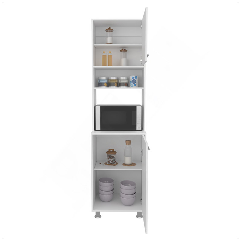Cloudcroft Pantry, Kitchen, White