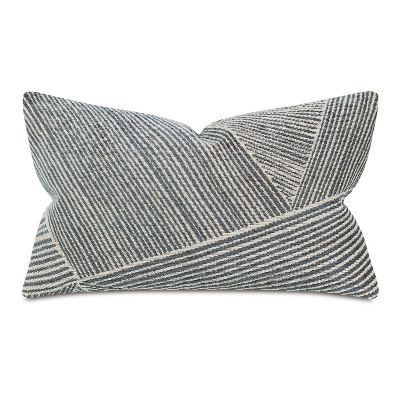 Bezel Multidirectional Rectangular Pillow Cover & Insert