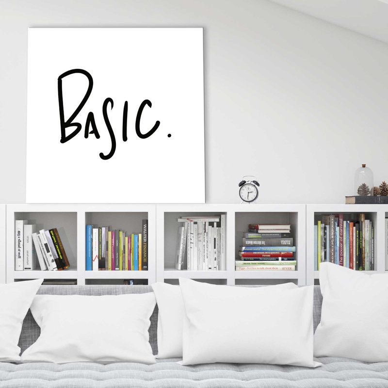 " Basic " by Sd Graphics Studio, Wrapped Canvas, 28" H x 28" W x 1.5" D